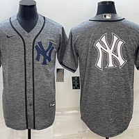 Men's New York Yankees1 Gray Alternate Player Jersey