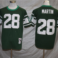 Men's New York Jets Curtis Martin Mitchell & Ness Green Legacy Replica Jersey1