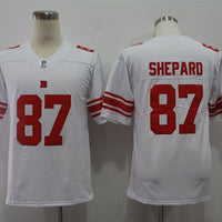 Men's New York Giants Sterling Shepard #87 White Game Player Jersey1