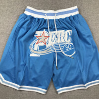 Men's Perc O'Cet #30 Movie Blue Basketball Shorts