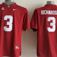 Men's Alabama Crimson Tide Trent Richardson #3 Crimson Player Game Jersey