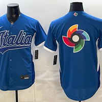 Men's Italy Baseball Royal 2026 World Baseball Classic Player Jersey
