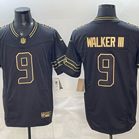 Men's Seattle Seahawks Kenneth Walker III #9 Black Player Game Jersey