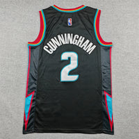 Cade Cunningham #2 Detroit Pistons Charcoal 2025-26 Swingman Jersey City Edition - JerseysFreak - 2