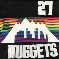 Men's Denver Nuggets Jamal Murray #27 NBA Black Player Jersey1