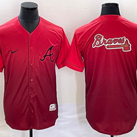 Men's Atlanta Braves Red Replica Player Jersey1