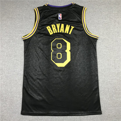 Men's Los Angeles Lakers Kobe Bryant #8 Black Swingman Player Jersey1