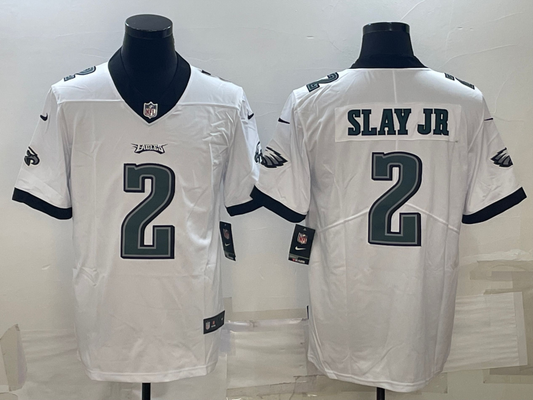 Men's Philadelphia Eagles Darius Slay Jr. #2 White Game Jersey1