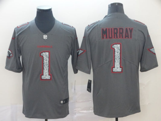 Men's Arizona Cardinals Kyler Murray #1 Gray Player Game Jersey1