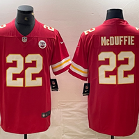 Men's Kansas City Chiefs Trent McDuffie #22 Red Game Player Jersey1