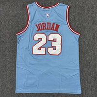 Men's Chicago Bulls Michael Jordan #23 Blue Swingman Jersey1