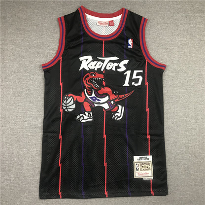 Men's Toronto Raptors Vince Carter 1988-89 Hardwood Classics Swingman Jersey1