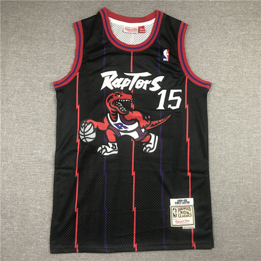 Men's Toronto Raptors Vince Carter 1988-89 Hardwood Classics Swingman Jersey1