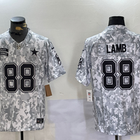 Men's Dallas Cowboys CeeDee Lamb #88 Arctic Camo 2024 Salute to Service Limited Jersey1