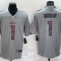 Men's Arizona Cardinals Kyler Murray #1 Gray Alternate Game Jersey1