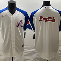 Men's Atlanta Braves Nike White 2023 City Connect Replica Jersey1