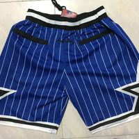 Men's Orlando Magic Blue Basketball Shorts1