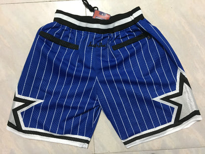 Men's Orlando Magic Blue Basketball Shorts1