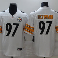 Men's Pittsburgh Steelers Cameron Heyward #97 White Game Jersey1