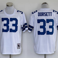Tony Dorsett Dallas Cowboys Mitchell Ness White Legacy Replica Jersey - JerseysFreak