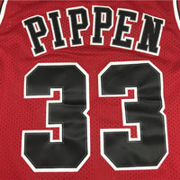 Men's Chicago Bulls Scottie Pippen Red 1997-98 Hardwood Classics Swingman Jersey1