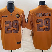 Men's San Francisco 49ers Talanoa Hufanga #29 Brown 2023 Salute To Service Limited Jersey1