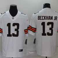 Men's Cleveland Browns Odell Beckham Jr. #13 White Game Player Jersey1