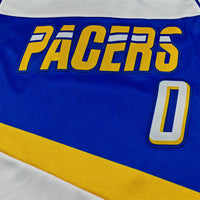 Men's Indiana Pacers Tyrese Haliburton #0 White 2025/26 Swingman Jersey - City Edition