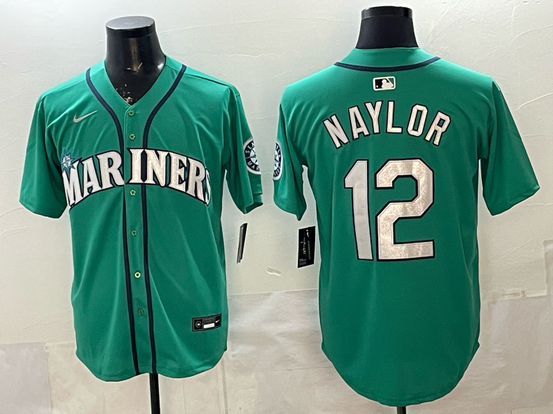 Josh Naylor Seattle Mariners Teal Alternate Jersey