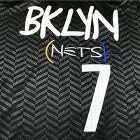 Men's Brooklyn Nets Kevin Durant Black 2020/21 Swingman Jersey1 - City Edition