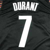 Men's Brooklyn Nets Kevin Durant #7 Black Swingman Jersey1 - City Edition