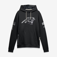 Men's Carolina Panthers Black 2026 Salute to Service Sideline Dri-FIT Pullover Hoodie