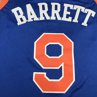 Men's New York Knicks RJ Barrett Fanatics Branded Blue Replica Fast Break Jersey1