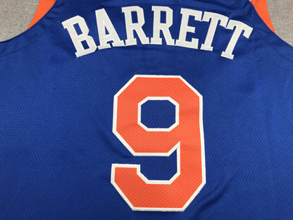 Men's New York Knicks RJ Barrett Fanatics Branded Blue Replica Fast Break Jersey1
