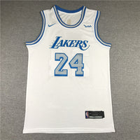 Men's Los Angeles Lakers Kobe Bryant White 2020/21 Swingman Jersey1 City Edition