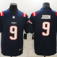Men's New England Patriots Matthew Judon #9 Navy Game Jersey1