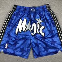 Men's Orlando Magic Blue 2023/24 Pocket Shorts1 Classic Edition