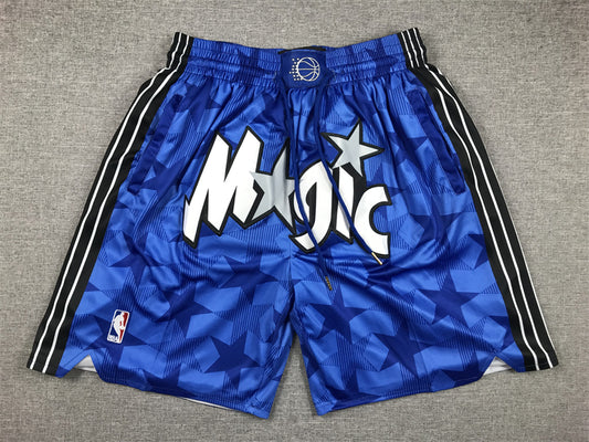 Men's Orlando Magic Blue 2023/24 Pocket Shorts1 Classic Edition