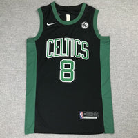 Kemba Walker #8 Boston Celtics Black Game Jersey