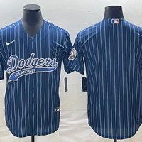 Men's Los Angeles Dodgers Blue Blank Jersey1 Joint Edition