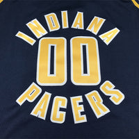 Men's Indiana Pacers Bennedict Mathurin #00 Navy Fast Break Replica Jersey1 - Icon Edition