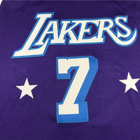 Men's Los Angeles Lakers Carmelo Anthony Purple Swingman Jersey1 - City Edition