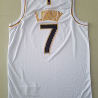 Men's Toronto Raptors Kyle Lowry White Swingman Player Jersey1