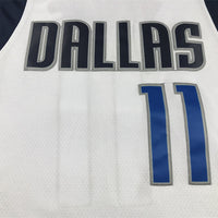 Men's Dallas Mavericks Kyrie Irving #11 White Fastbreak Jersey1 - Association Edition