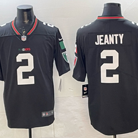Men's Las Vegas Raiders Ashton Jeanty #2 Black Alternate Game Jersey