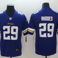 Men's Minnesota Vikings Xavier Rhodes #29 Purple Game Jersey1