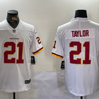 Men's Washington Commanders Sean Taylor #21 White Player Game Jersey1