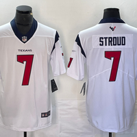 Men's Houston Texans C.J. Stroud #7 White Game Jersey1