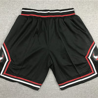 Men's Chicago Bulls Black Basketball Shorts1