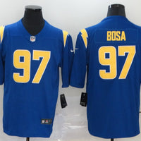 Men's Los Angeles Chargers Joey Bosa #97 Blue 2nd Alternate Game Jersey1